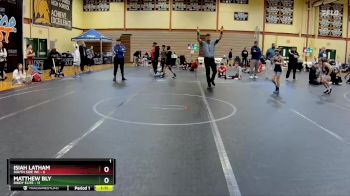 72 lbs Round 3 (10 Team) - Matthew Bly, Diddy Elite vs ISIAH Latham, South Side WC