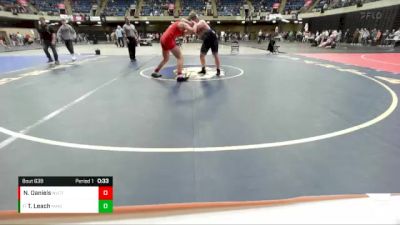 215 lbs Quarterfinal - Tommy Leach, Maine South vs Noah Daniels, Mahomet Seymour