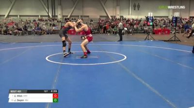 149 lbs Round of 16 - Zander Wick, Wisconsin vs Jarrett Degen, Iowa State University