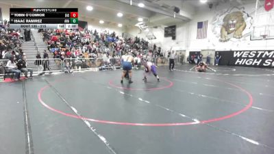 215 lbs Champ. Round 1 - Isaac Ramirez, Anaheim vs Tobin O`Connor, Eastside