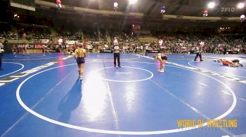 115 lbs Quarterfinal - Camille Schult, Waverly Area Wrestling Club vs Lily Gray, Team Tulsa Wrestling Club