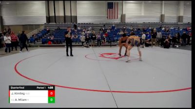 141 lbs Quarterfinal - Aiden Milam, Pursuit Wrestling Club vs Julien Kimling, Hudson