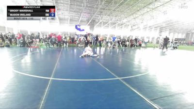 115 lbs 5th Place Match - Brody Marshall, Panguitch vs Mason Ireland, Empire Wrestling Club