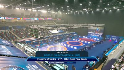 48 kg 1/2 Final - Volodymyr Boiko, Ukraine vs Aaryan Aaryan, India
