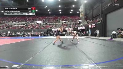 140/145 Semifinal - Lucy Armstrong, Conrad Wrestling Club vs Tita Fandrich, DarkHorse Wrestling Club