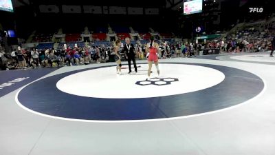 110 lbs Cons. Rd Of 32 - Laila Wetzel, TX vs Keana Bush, FL