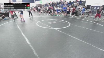 106 lbs Cons. Round 4 - Luke Terrell, Yucca Valley vs Hayden Nozie, Canyon View