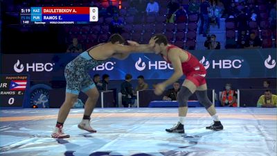 86 kg Repechage #2 - Azamat Dauletbekov, Kazakhstan vs Ethan Ramos, Puerto Rico