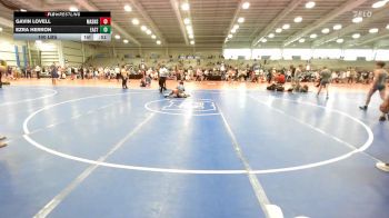 100 lbs Quarterfinal - Gavin Lovell, Mat Assassins Gray vs Ezra Herron, East Carolina Elite