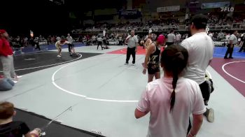 101 lbs Quarterfinal - Isabella Armendariz, X-CLUSIVE Wrestling vs Zailey Lozano, Valley Bad Boys