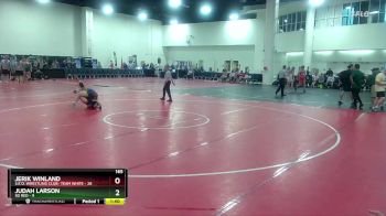 165 lbs Round 1 (6 Team) - Judah Larson, SD Red vs Jerik Winland, S.E.O. Wrestling Club- Team White