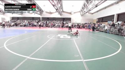 44-T lbs Quarterfinal - Alexio Rodriguez, Legal Pain vs Grayson Ramos, Triumph Trained