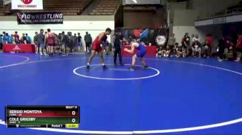 182 lbs Round 2 (16 Team) - Sergio Montoya, CVWA vs Cole Grigsby, SAWA