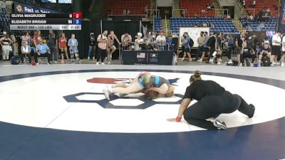 125 lbs Cons. Rd Of 64 - Olivia Magruder, Iowa vs Elizabeth Briggs, Washington