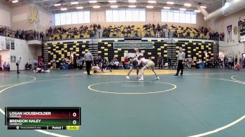 144 lbs Cons. Round 4 - Brendon Haley, CONNEAUT vs Logan Householder, SHERIDAN