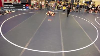 165 lbs Champ. Round 1 - Quinci Kaase, Guerrilla Wrestling Club vs Hayden Schultz, Flat Earth Wrestling Club