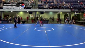 53 lbs Semis - Nelson Zwanziger, Immortal Athletics WC vs Christopher Waitkus, Team Tulsa Wrestling Club