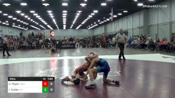 80 lbs Prelims - Cavin Peper, BAWC vs Iziah Tusler, OK Takedown