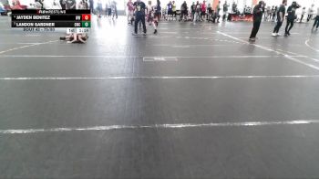 75/80 Round 3 - Landon Gardner, Genesis Wrestling Club vs Jayden Benitez, West Wateree Wrestling Club