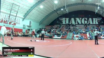 138 lbs Champ Round 1 (16 Team) - Eli Loshe, South Adams vs Carter Blackmon, Alexandria Monroe