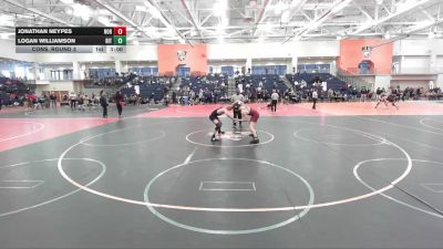 165 lbs Cons. Round 3 - Jonathan Neypes, Norwich vs Logan Williamson, RIT