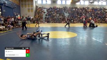 106 lbs Round Of 64 - Bryan Le, Beebe Trained vs Ryan Feinstein, Mocco Wrestling Academy