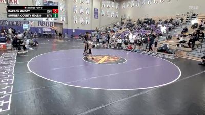 45 lbs Round 3 (8 Team) - Barron Amboy, Sumner County Wrestling Club vs Sumner County Hollis, Middle Tennessee Free Agents