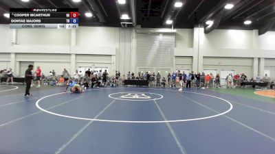 113 lbs Cons. Semis - Cooper Mcarthur, GA vs Dontae Majors, TN
