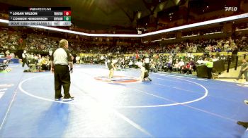 190 Class 1 lbs Cons. Semi - Connor Henderson, Central (New Madrid County) vs Logan Wilson, Trenton