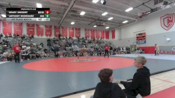 190 lbs 1st Place Match - Anthony Rodriguez, Columbine vs Brady Swigert, Rocky Mountain