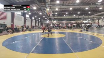 155 lbs Round 5 (12 Team) - Michael Perez, Mat Assassins White vs Jackson Drumheller, Parabellum