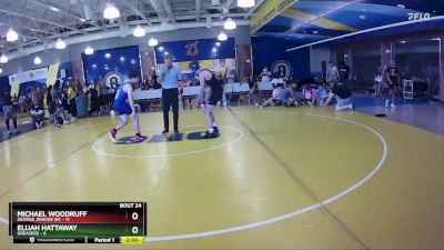132 lbs Round 6 (8 Team) - Cane Smolarsky, Greasers vs Laine Anker, George Jenkins WC