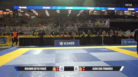 Jaxon Juda Fernandes vs Benjamin Sattis Franzé 2025 Pan Kids Jiu-Jitsu IBJJF Championship