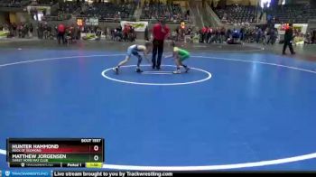 63 lbs Cons. Semi - Matthew Jorgensen, Sweet Home Mat Club vs Hunter Hammond, Rock Of Redmond