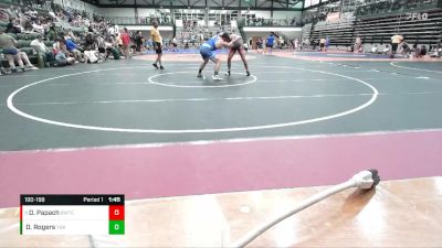 190-198 lbs Semifinal - David Papach, Berg Wrestling Training Center vs Devin Rogers, Young Guns Kenosha