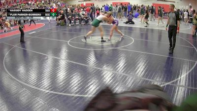 135 lbs 1st Place Match - Kassidy Hadden, Thurston vs Flor Parker-Borrero, Rogers