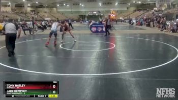 190 lbs Semis & 1st Wb (8 Team) - Jake Dempsey, Dobyns Bennett vs Tony Hatley, Bartlett