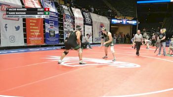 285 Class 2 lbs Quarterfinal - Kade Watkins, Maryville vs Jacob Warren, Ste. Genevieve