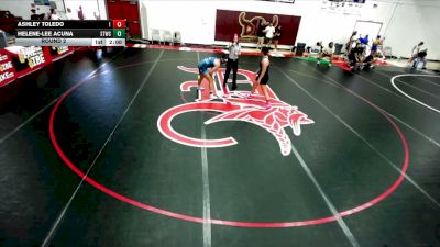 170 lbs Round 2 - Helene-Lee Acuna, Legacy Wrestling Center vs Ashley Toledo, 1