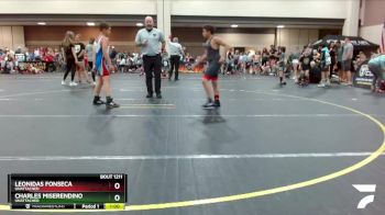 101/112 Quarterfinal - Charles Miserendino, Unattached vs Leonidas Fonseca, Unattached