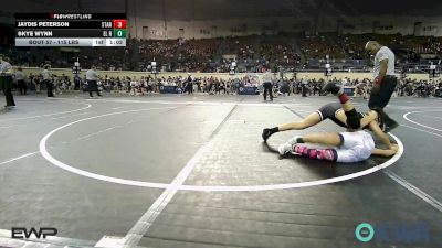 115 lbs Semifinal - Jaydis Peterson, Standfast vs Skye Wynn, El Reno Wrestling Club