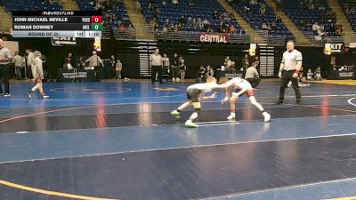 75 lbs Round Of 32 - John Michael Neville, Tussey Mountain vs Roman Downey, Avella