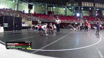 60 lbs Cons. Semi - Jack Bruns, Hawks Wrestling Club (Lincoln) vs Colesyn Forbes, Plainview Pirates