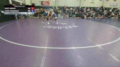 138 Open Cons. Round 2 - Tiara Faehnrich, Dakota Wesleyan vs Riley Weiler, Iowa Lakes CC