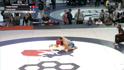 175 lbs 3rd Place Match - Tomm Heiser, Wisconsin vs Lucas Boe, Florida
