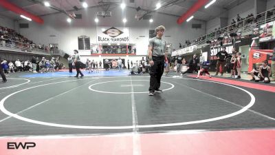 49 lbs Quarterfinal - Kainen Hunter, Vian Wrestling Club vs Crew Shell, Sallisaw Takedown Club