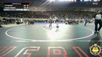 B6A-106 lbs Cons. Semi - Blake Thomas, Piedmont vs Ty Walter, Bixby