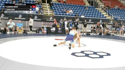 126 lbs Cons. Rd Of 64 - Landon Near, Illinois vs John Cox, Missouri