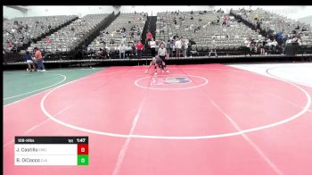 108-H lbs Quarterfinal - Justin Castillo, East Meadow vs Beniamino DiCocco, CJA