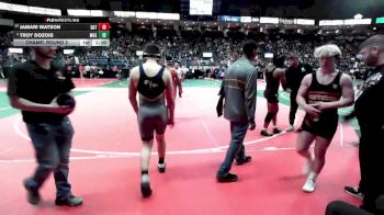 176 lbs Champ. Round 2 - Troy Dozois, MOE1 vs Jamari Watson, BAT2